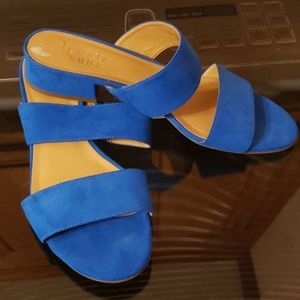 Franco Sarto Blue Sandals size 9.5 M